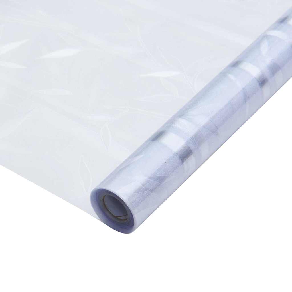 Staatiline aknakile Jäine bambus 60 x 500 cm PVC
