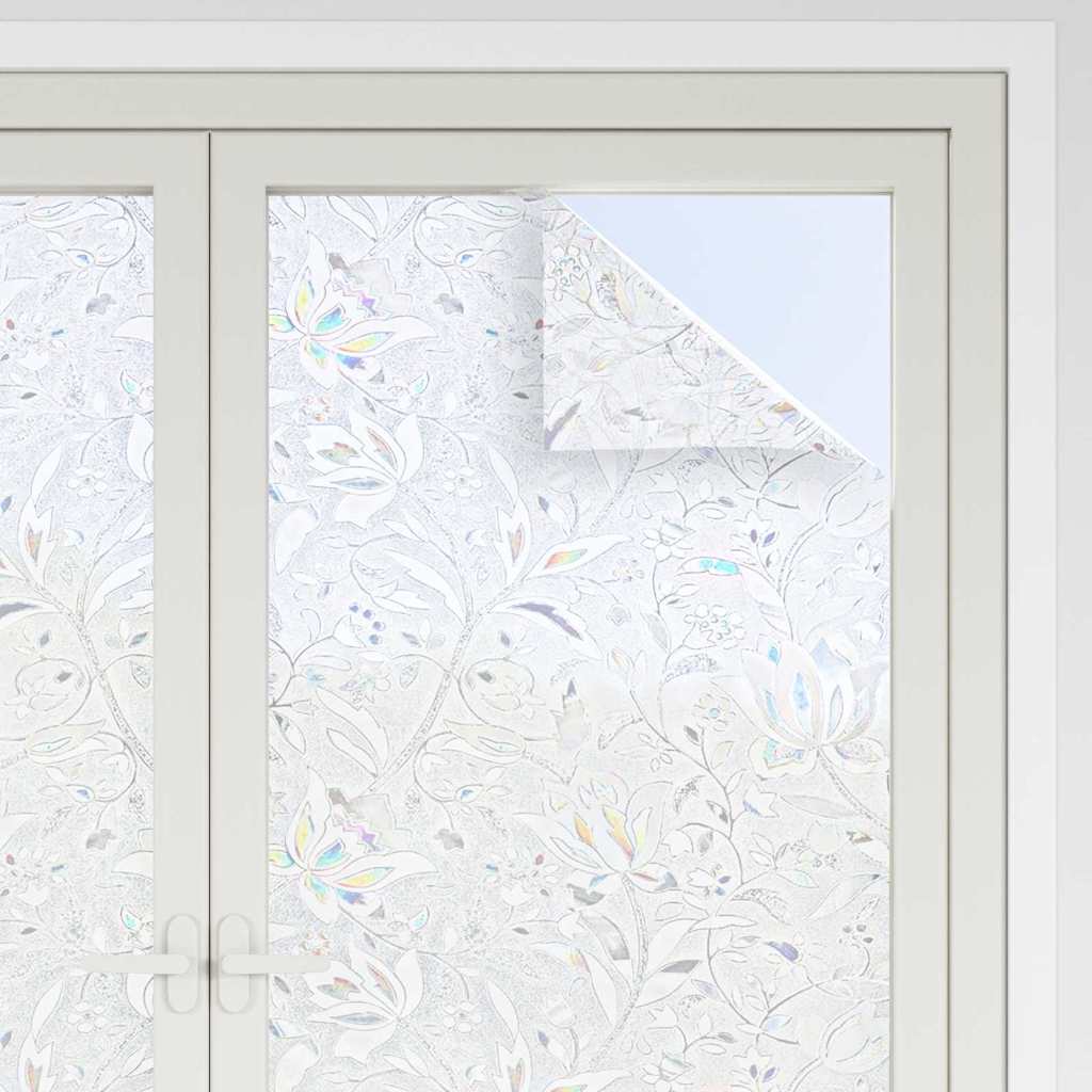 Staatiline aknakile Jäine lill 90 x 500 cm PVC