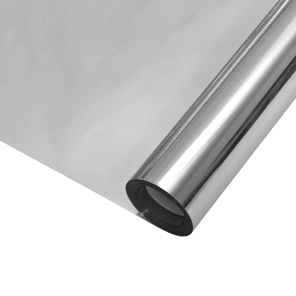 Staatiline peegelduv päikesekaitsefoolium Hõbedane 60 x 2000 cm
