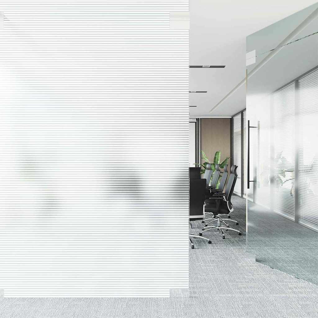 Ise kinni kleebitav aknafilm Härmatud triibud 60 x 1000 cm PVC