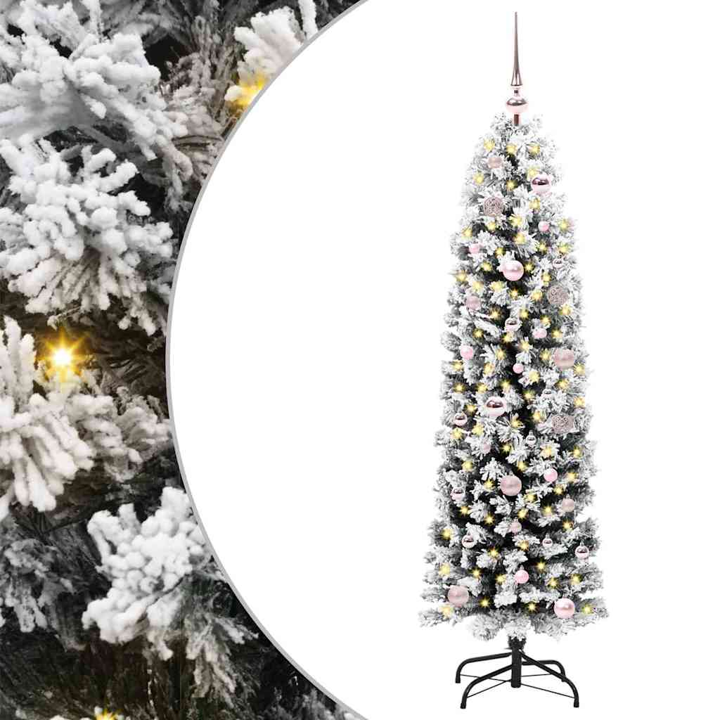 Tehisjõulupuu Roheline 150 cm PVC, teras ja plastik