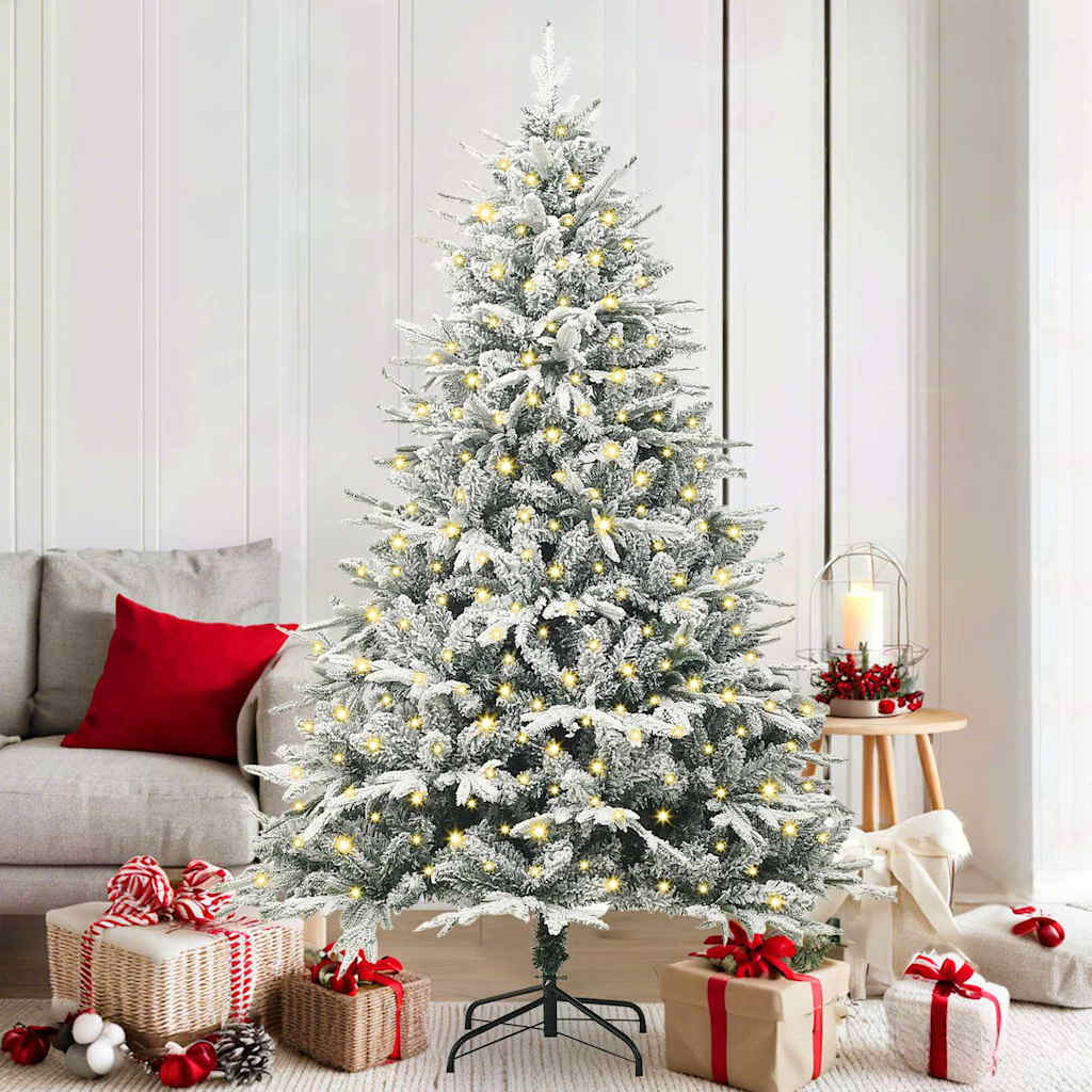 Tehislumi Christmas Tree Roheline 180 cm PVC ja PE