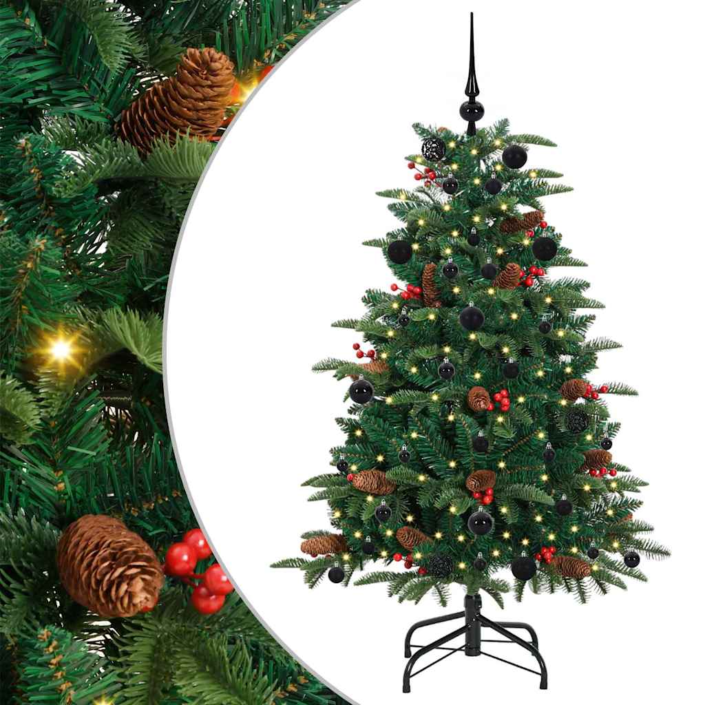 Tehisjõulupuu Roheline 150 cm PVC, metall ja plastik