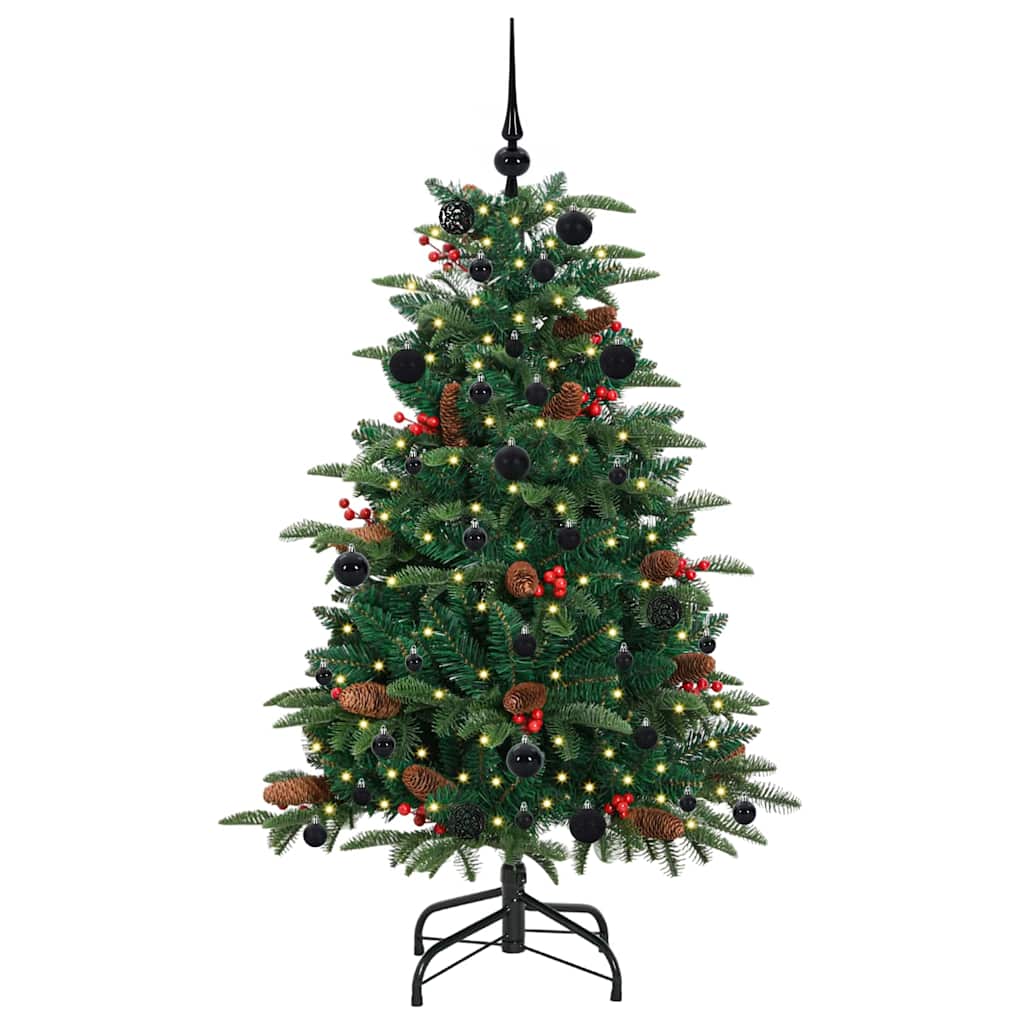Tehisjõulupuu Roheline 150 cm PVC, metall ja plastik