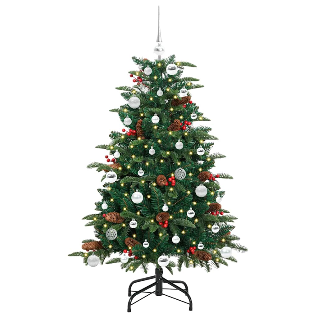 Tehisjõulupuu Roheline 150 cm PVC, metall ja plastik
