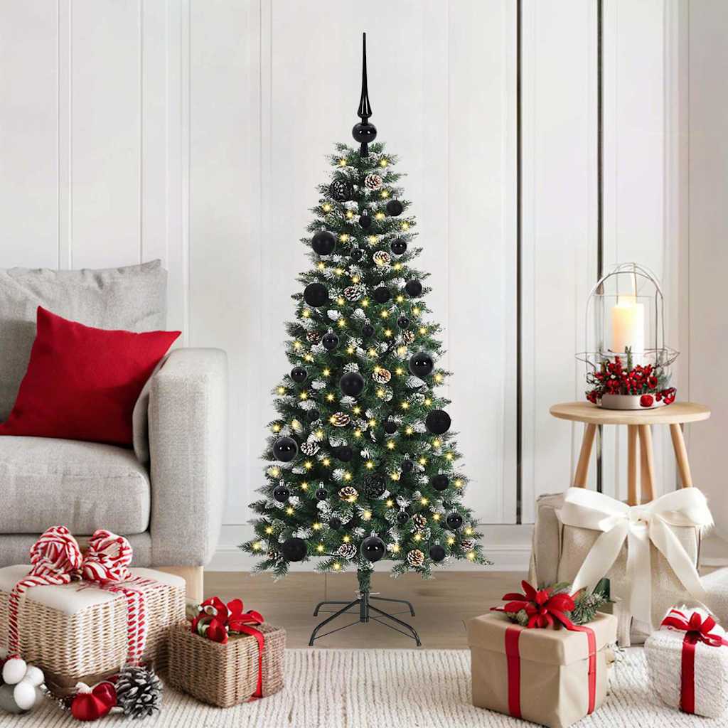 Tehisjõulupuu Roheline 120 cm PVC, plast ja teras