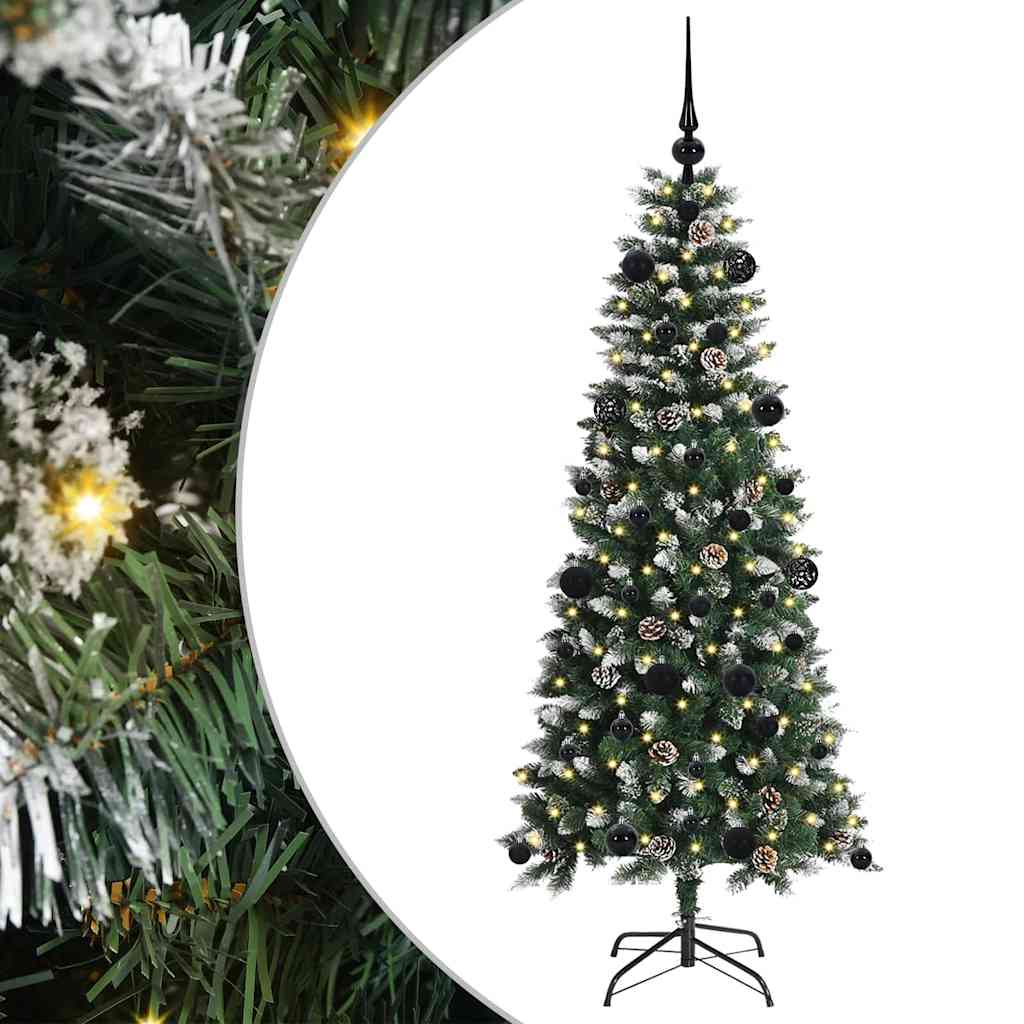 Tehisjõulupuu Roheline 150 cm PVC, plast ja teras