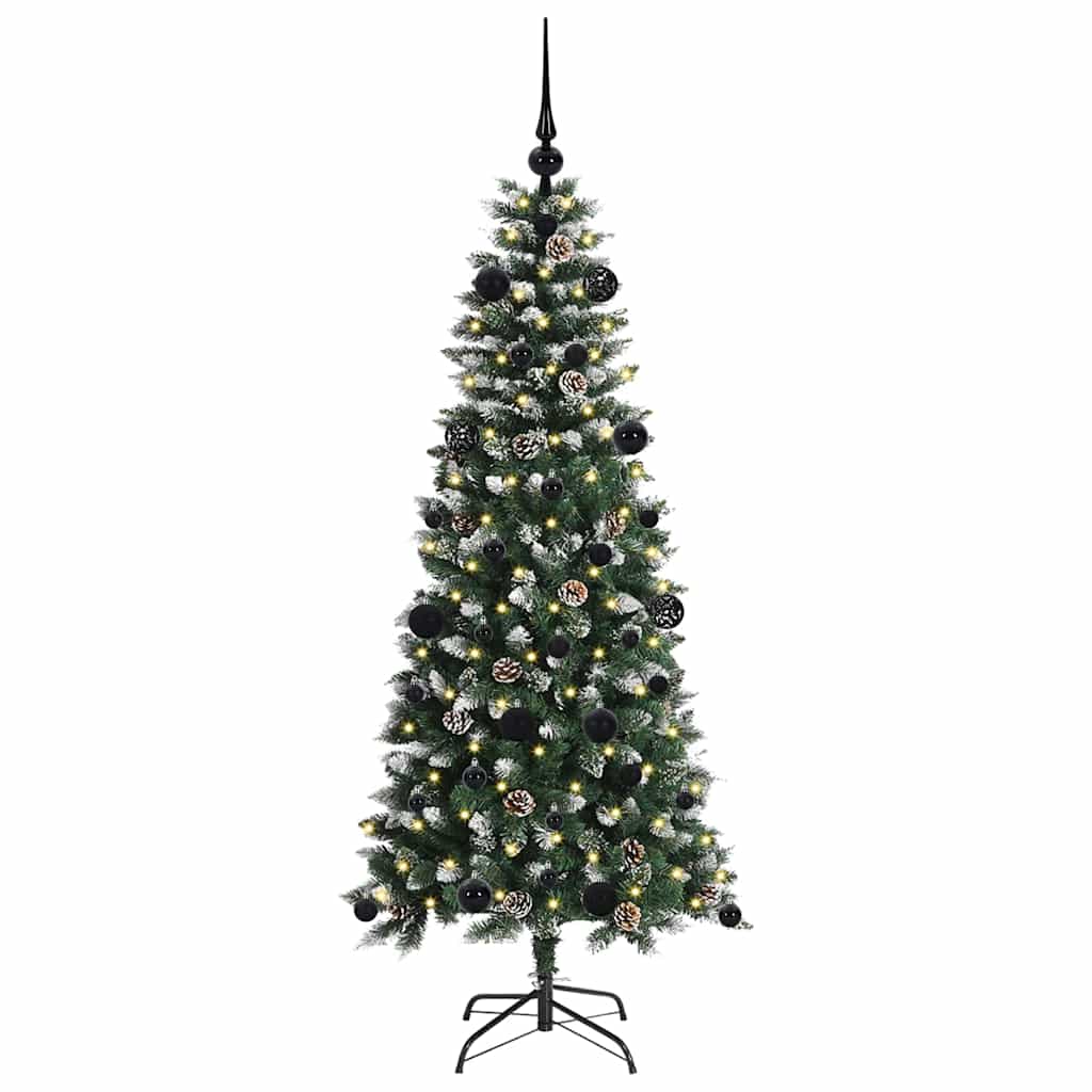 Tehisjõulupuu Roheline 150 cm PVC, plast ja teras