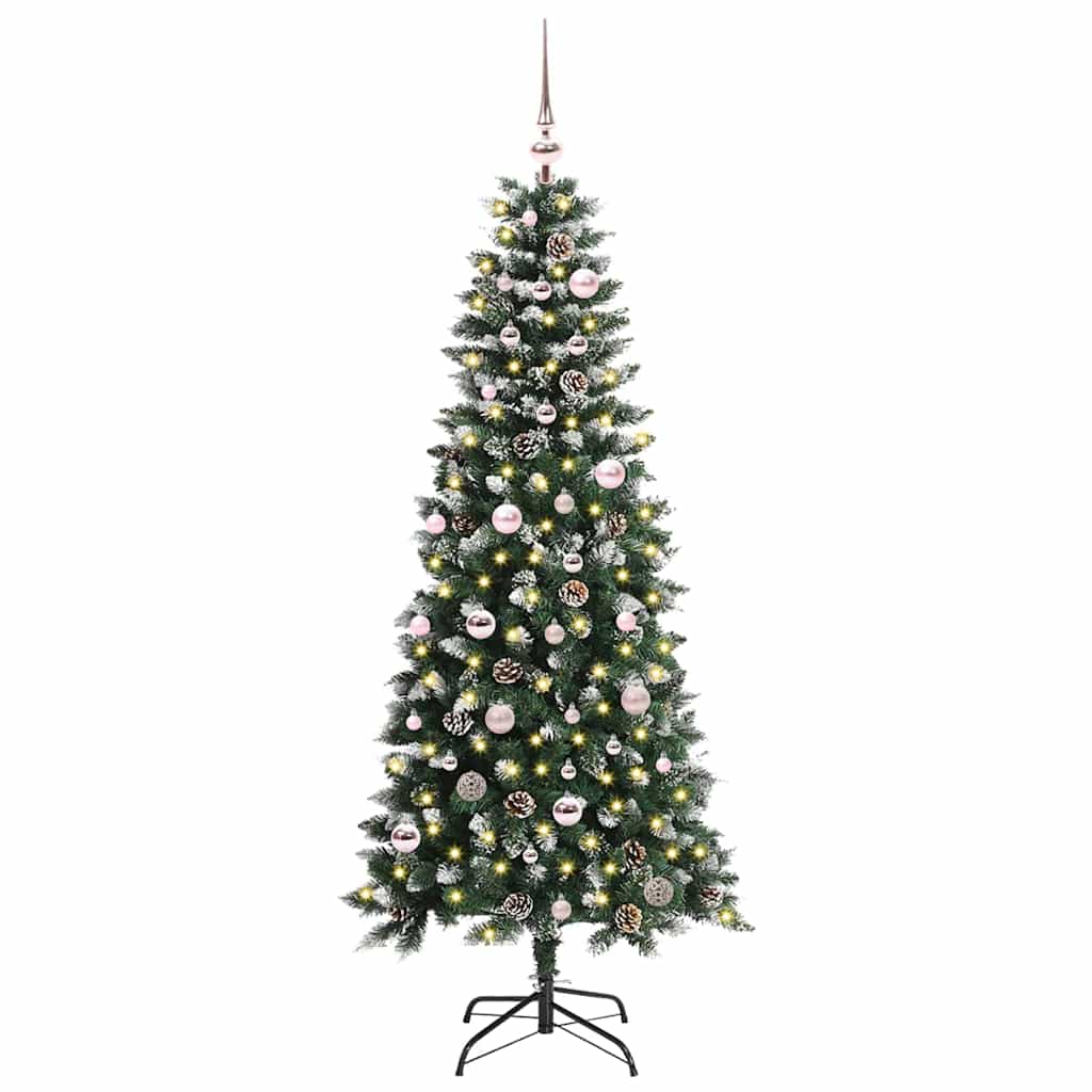Tehisjõulupuu Roheline 150 cm PVC, plast ja teras