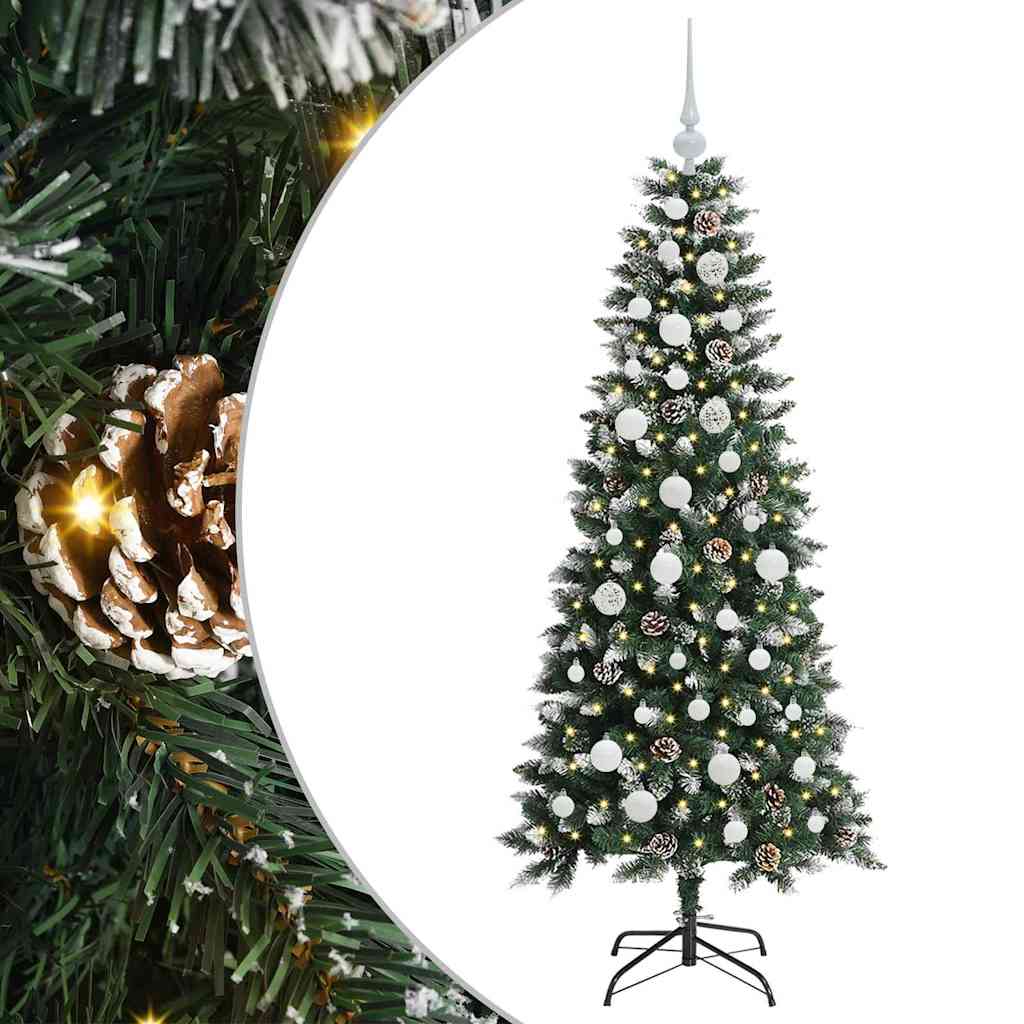 Tehisjõulupuu Roheline 150 cm PVC, plast ja teras