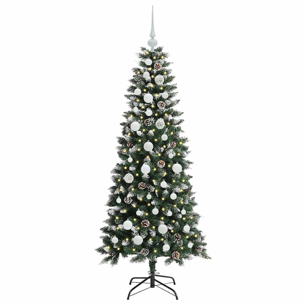 Tehisjõulupuu Roheline 150 cm PVC, plast ja teras
