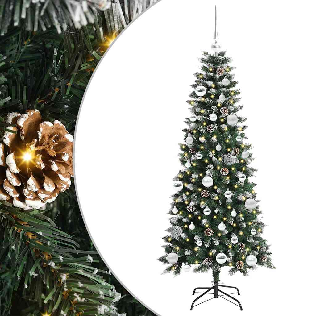 Tehisjõulupuu Roheline 150 cm PVC, plast ja teras