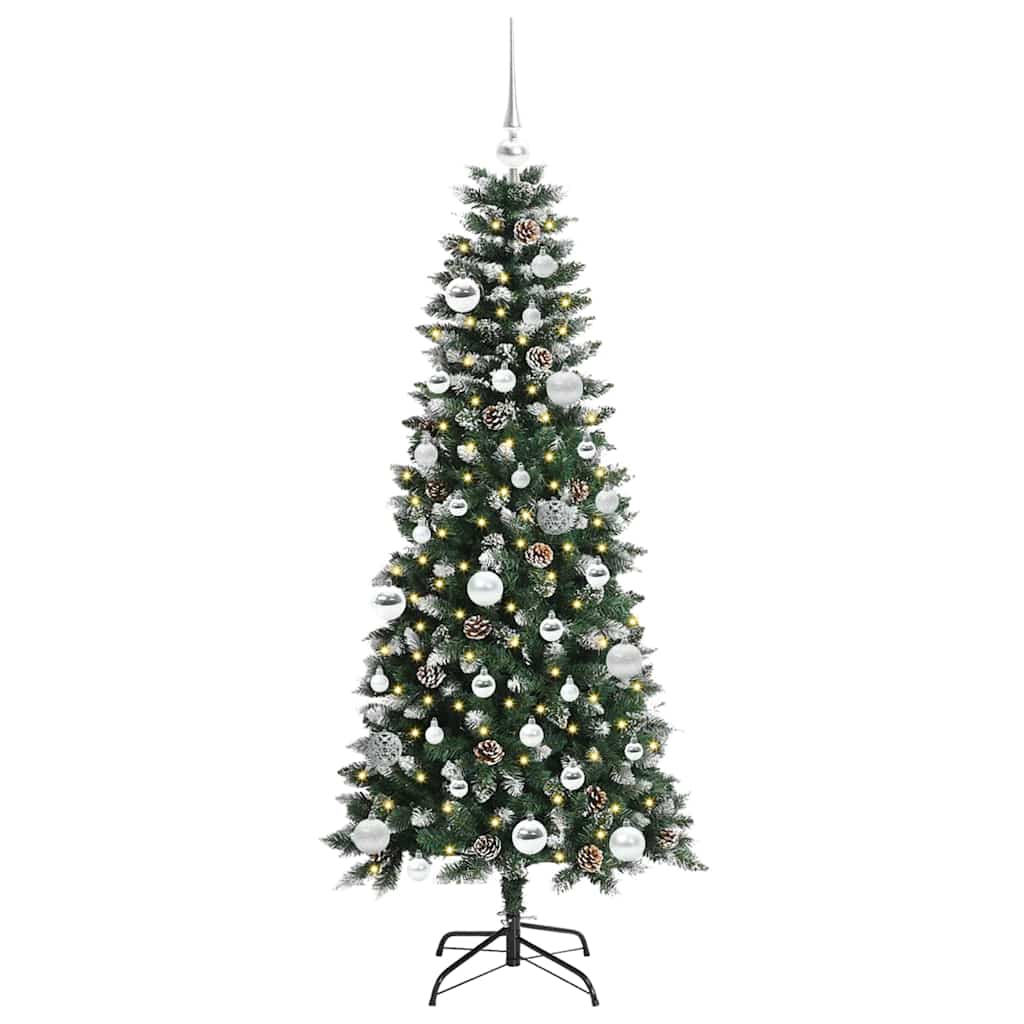 Tehisjõulupuu Roheline 150 cm PVC, plast ja teras
