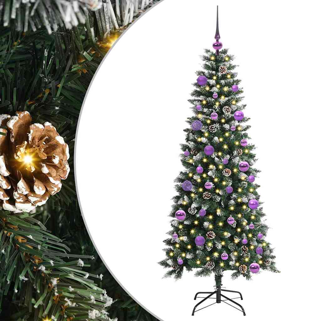 Tehisjõulupuu Roheline 150 cm PVC, plast ja teras