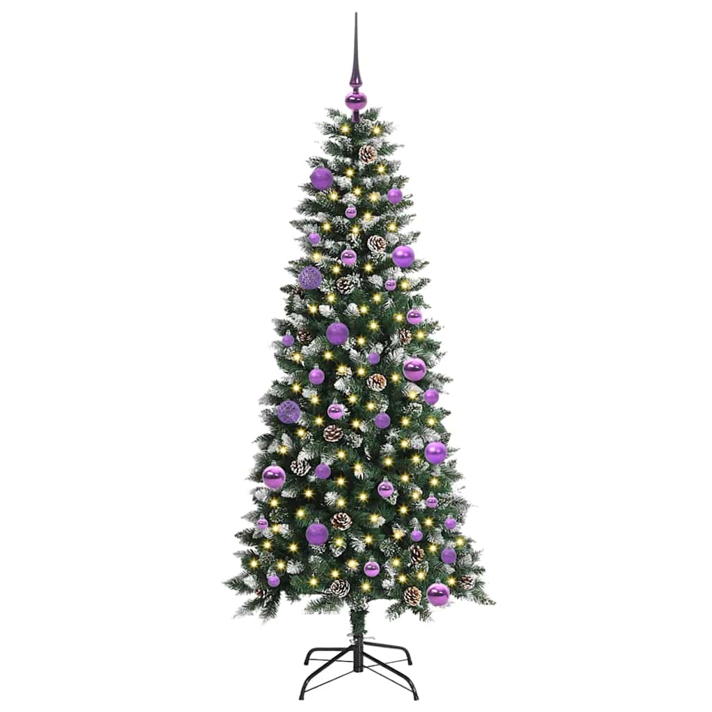Tehisjõulupuu Roheline 150 cm PVC, plast ja teras