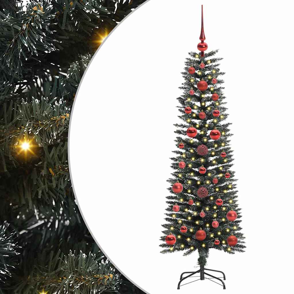 Tehisjõulupuu Roheline 120 cm PVC, Plastikk ja Teras