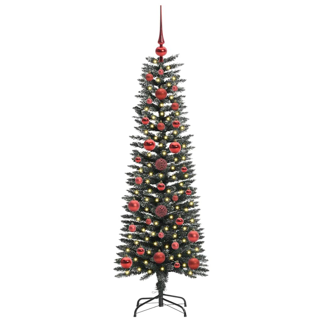 Tehisjõulupuu Roheline 120 cm PVC, Plastikk ja Teras