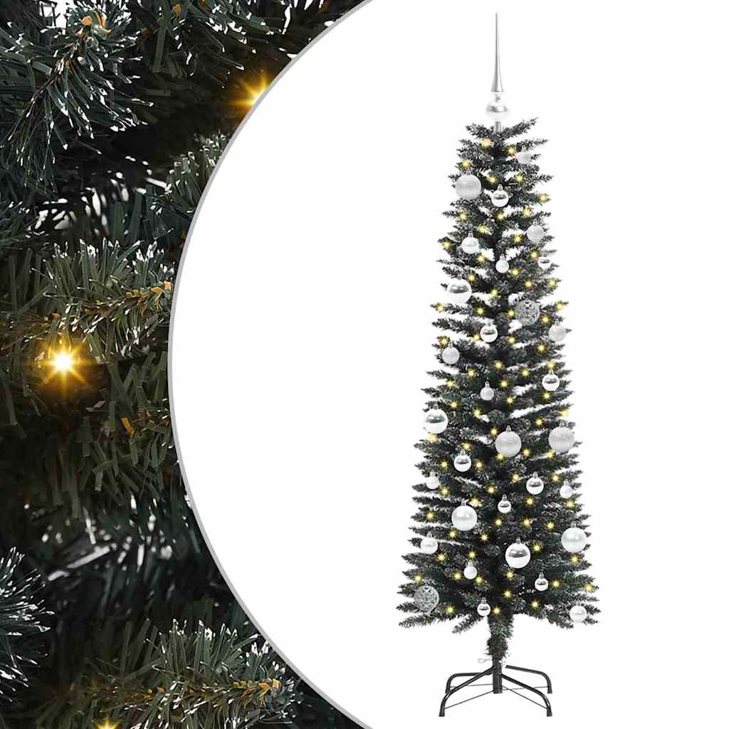 Tehisjõulupuu Roheline 150 cm PVC, Plastikk ja Teras
