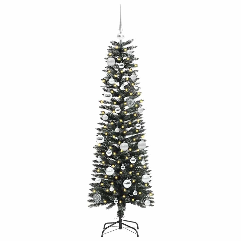 Tehisjõulupuu Roheline 150 cm PVC, Plastikk ja Teras