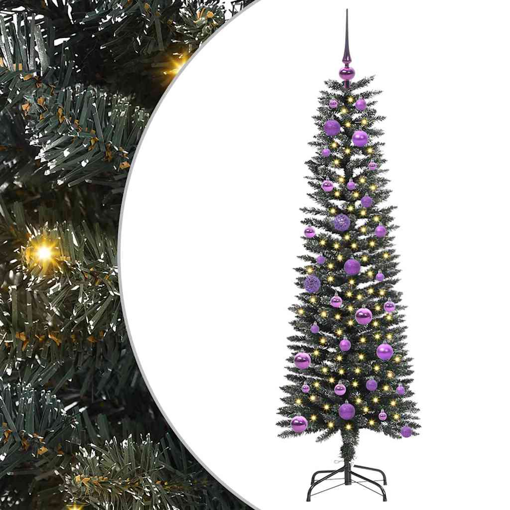 Tehisjõulupuu Roheline 150 cm PVC, Plastikk ja Teras