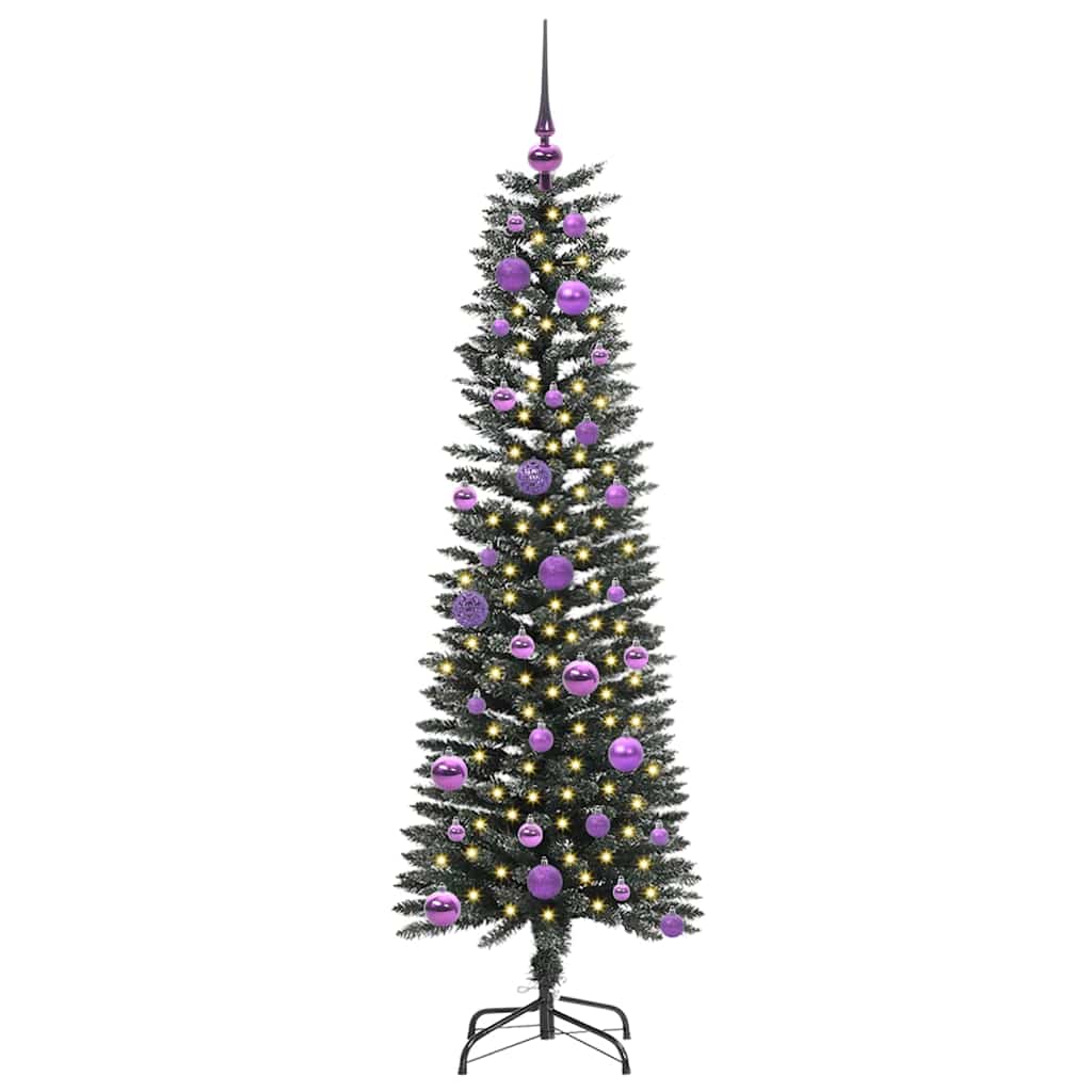 Tehisjõulupuu Roheline 150 cm PVC, Plastikk ja Teras