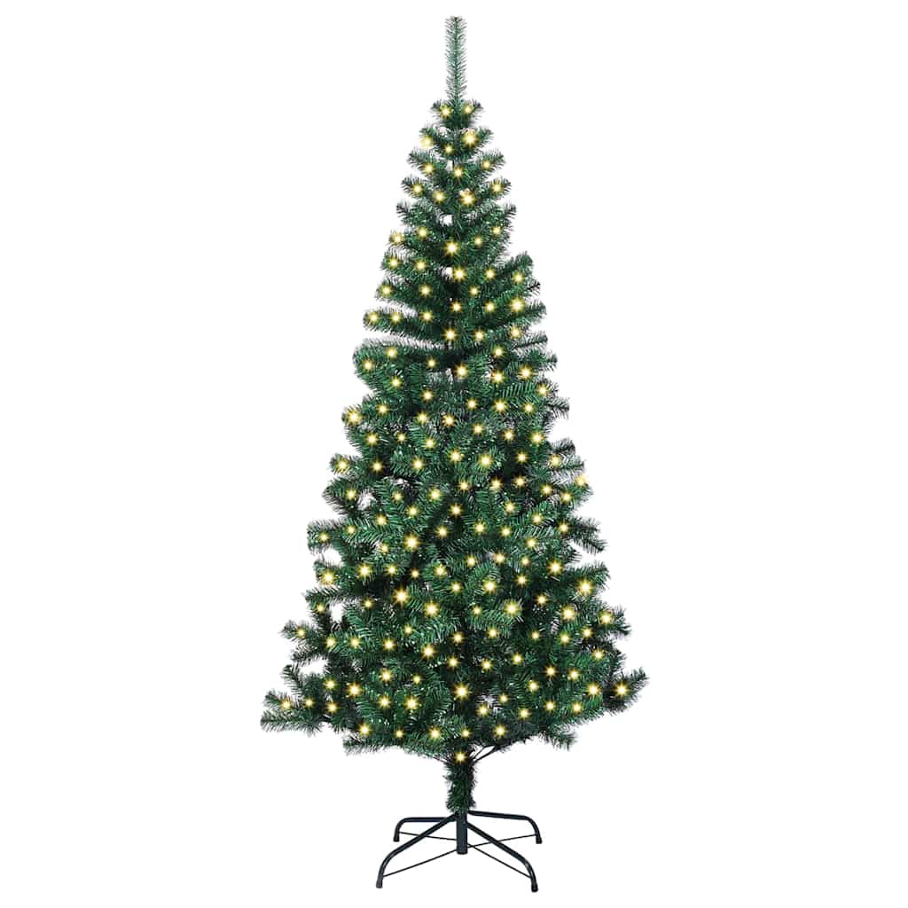 Tehis pre-lit jõulupuu Roheline 240 cm PVC ja metall