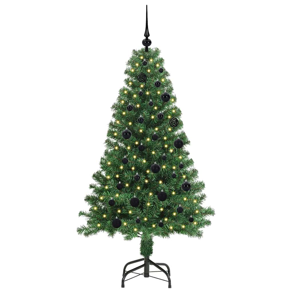 Tehisjõulupuu Roheline 150 cm PVC ja Teras ja Plast