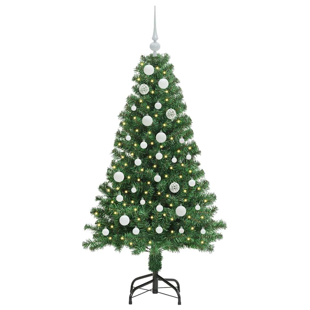 Tehisjõulupuu Roheline 150 cm PVC ja Teras ja Plast