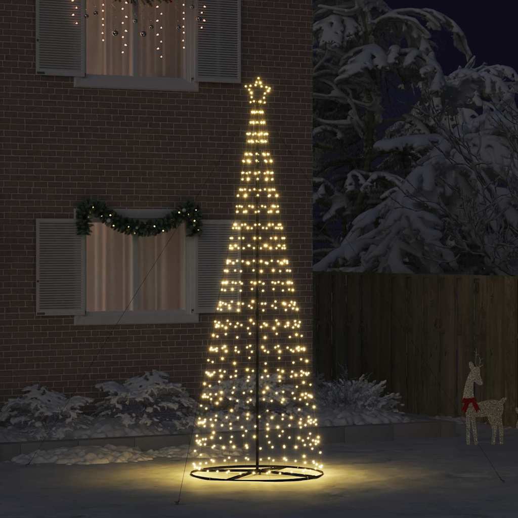 LED jõulupuu EKENAS 400 cm 800 LED-i Soe valge Teras Soe valge