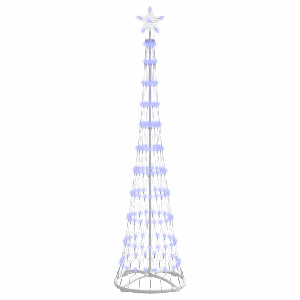 LED jõulupuu Sinine 190 cm Metall