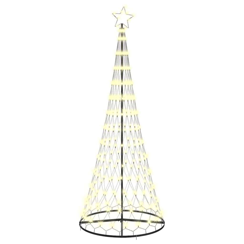 LED jõulupuu Soe valge 250 cm Metall