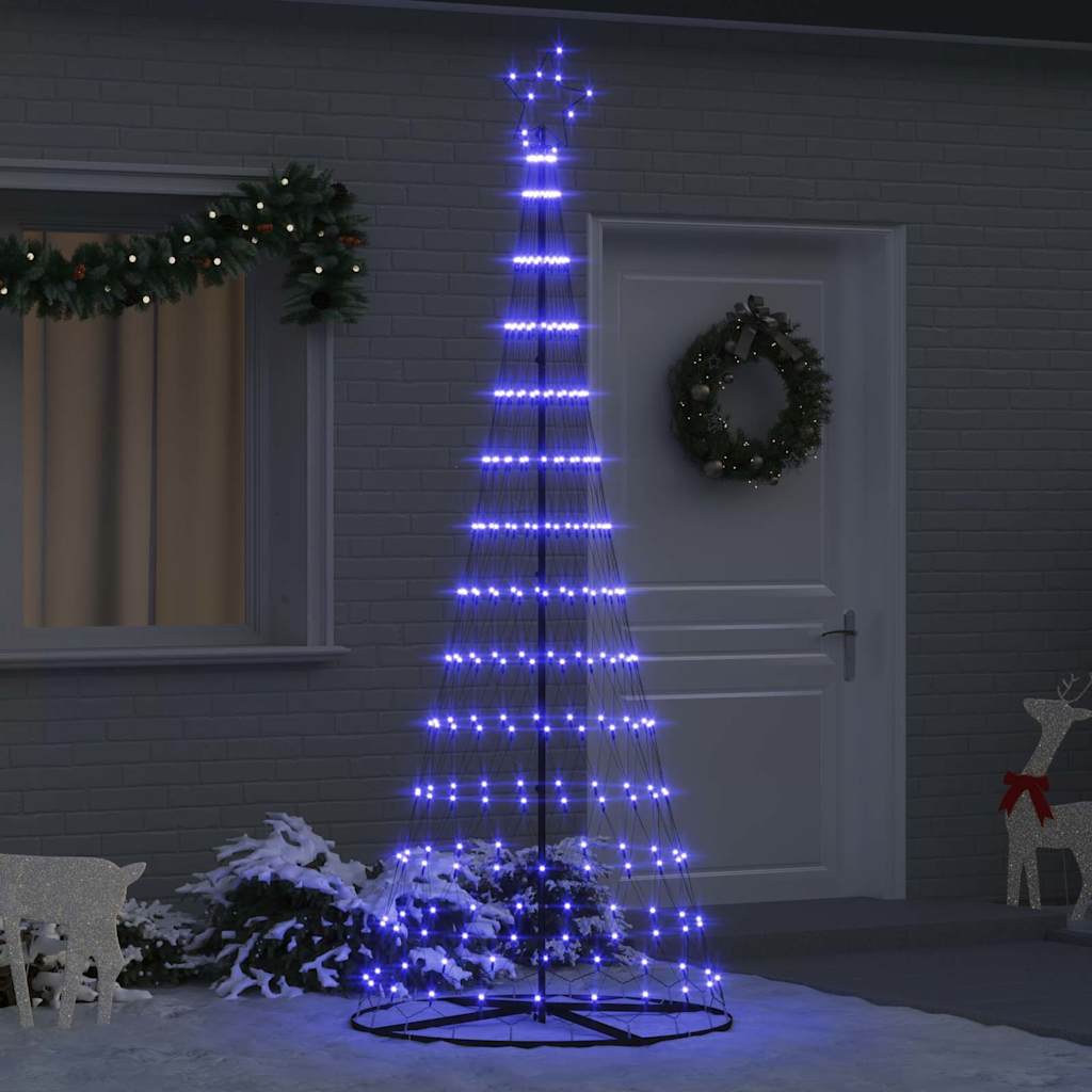 LED jõulupuu Sinine 250 cm Metall