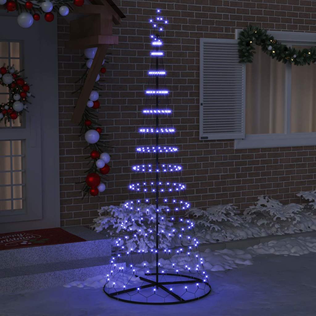 LED jõulupuu Sinine 250 cm Metall