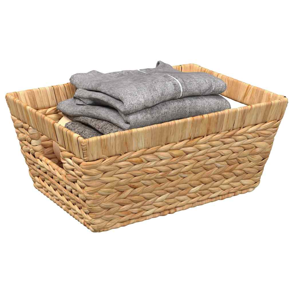 Ladustamiskorvid 2 tk Vesihüatsint 38 x 28 x 15 cm Neutraalne