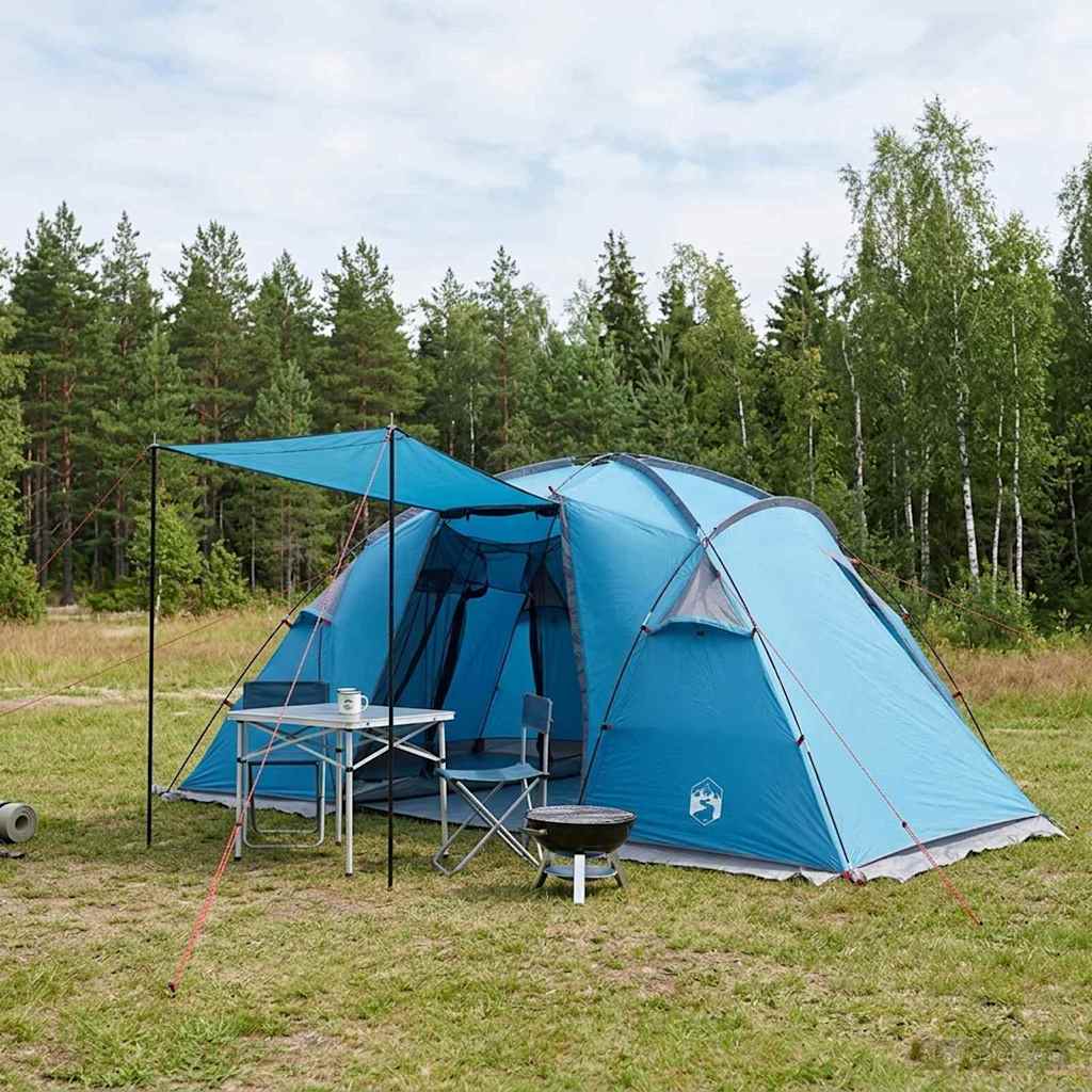 Tunnelitelk Sinine 520 x 260 x 180 cm 185T Polüester PU-kattega