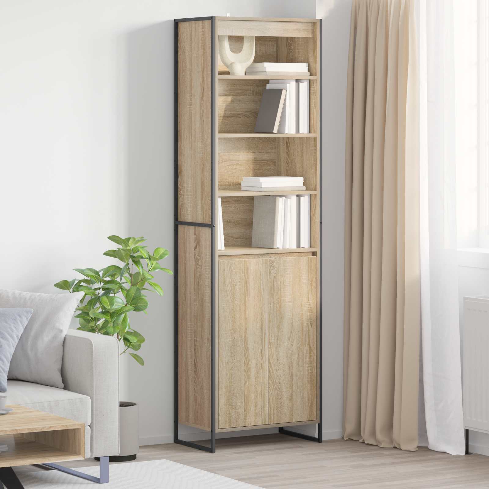 Pikad Kapid Sonoma 60 x 36 x 200 cm Tehispuit