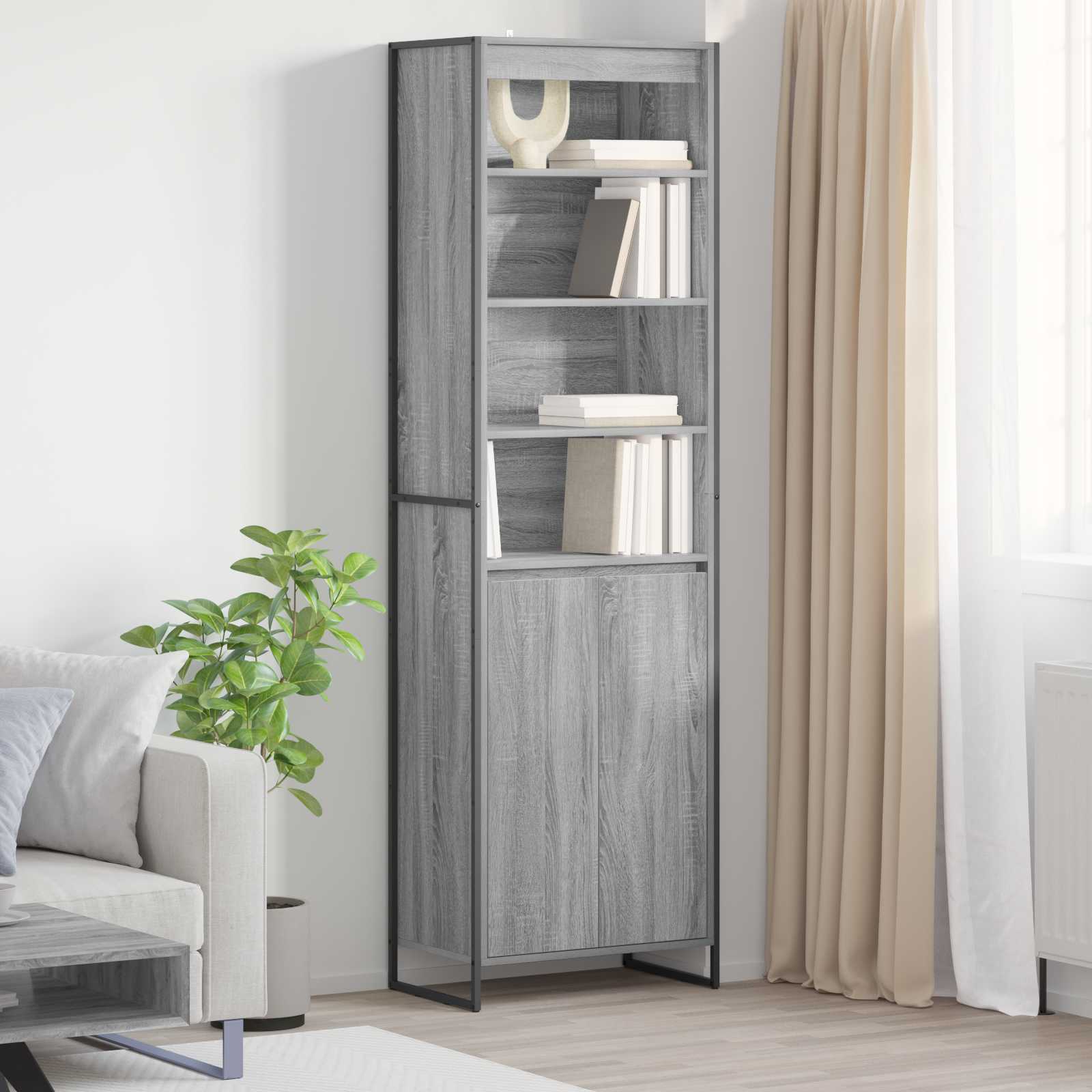 Pikad Kapid Hall Sonoma 60 x 36 x 200 cm Tehispuit