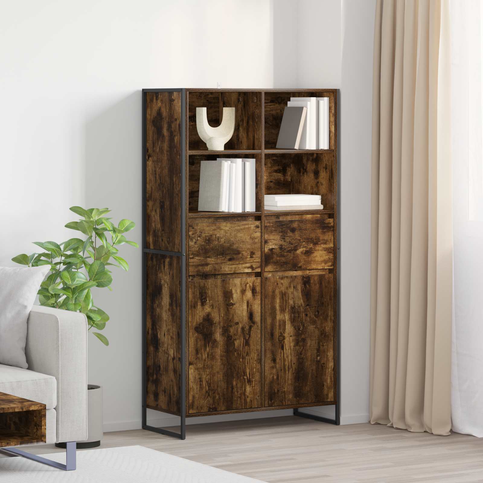 Kõide Suitsu tamm 81 x 36 x 150.5 cm Tehispuit