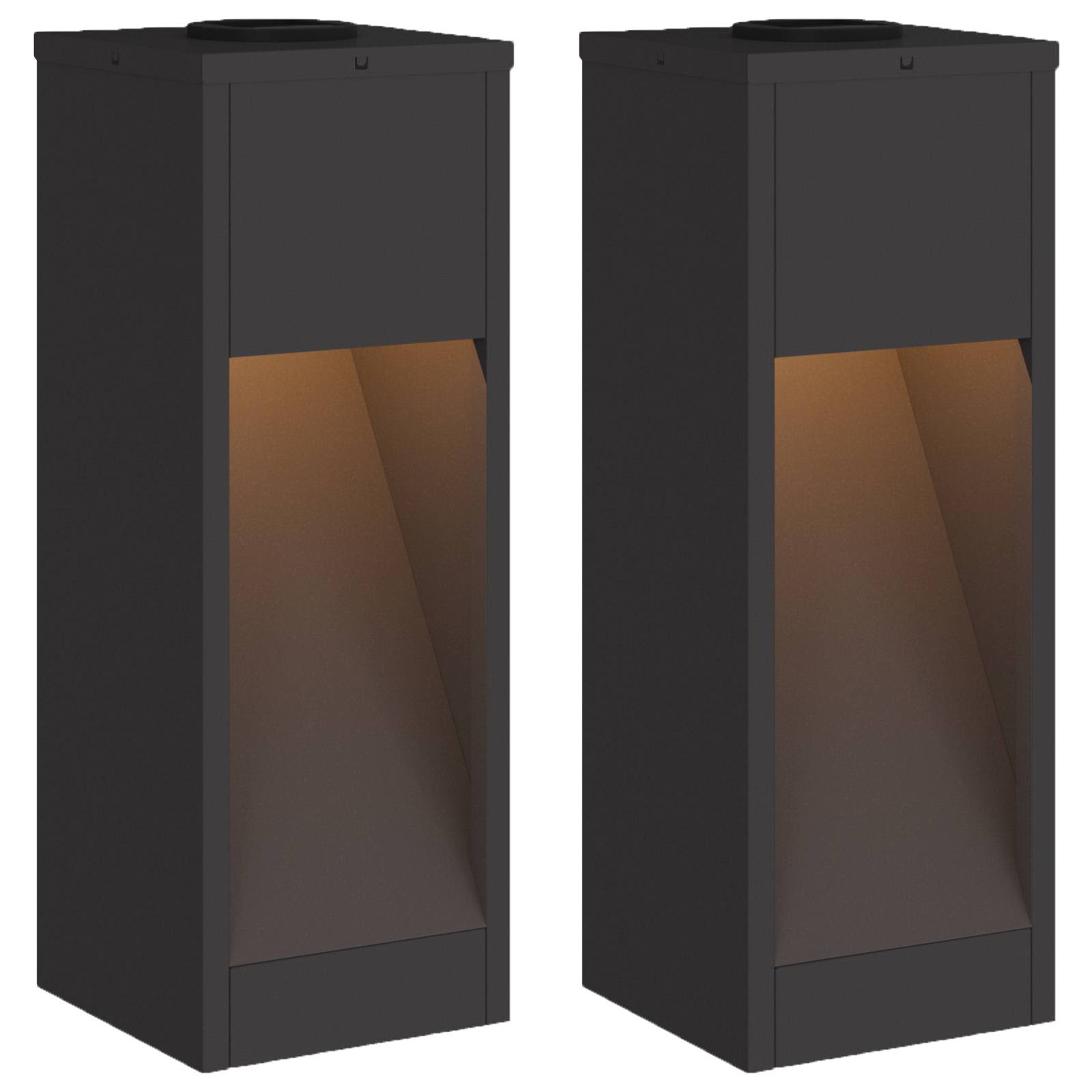 Päikese Led Rada Valgus 2 tk Soe valge 18 x 18 x 50 cm