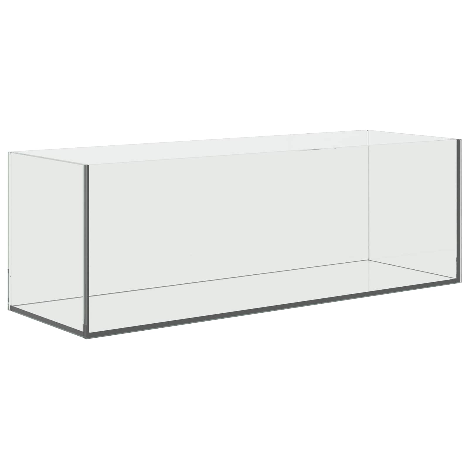 Akvaarium ladustamisega Läbipaistev 60 x 20 x 20 cm Klaas
