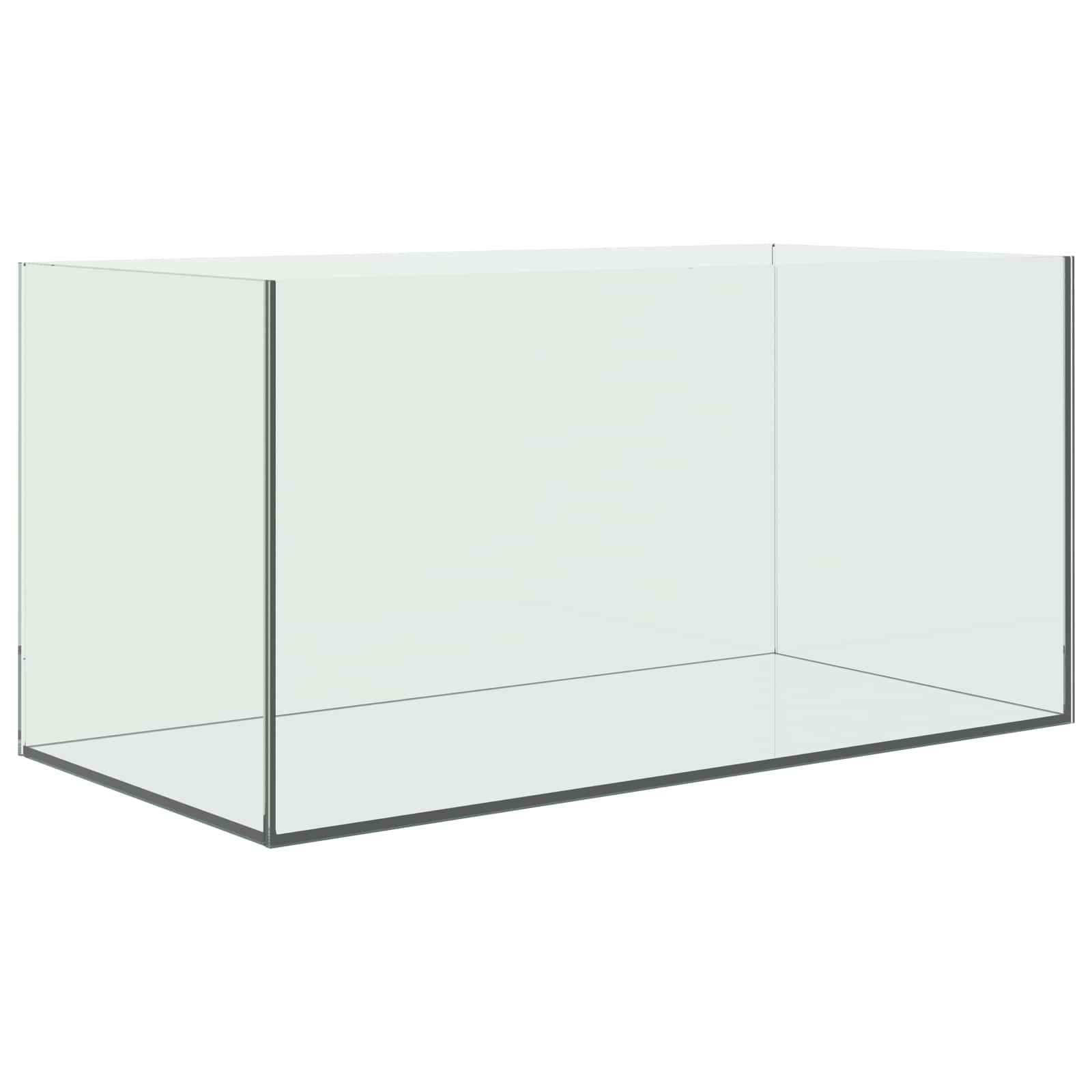 Akvaarium ladustamisega Läbipaistev 60 x 30 x 30 cm Klaas