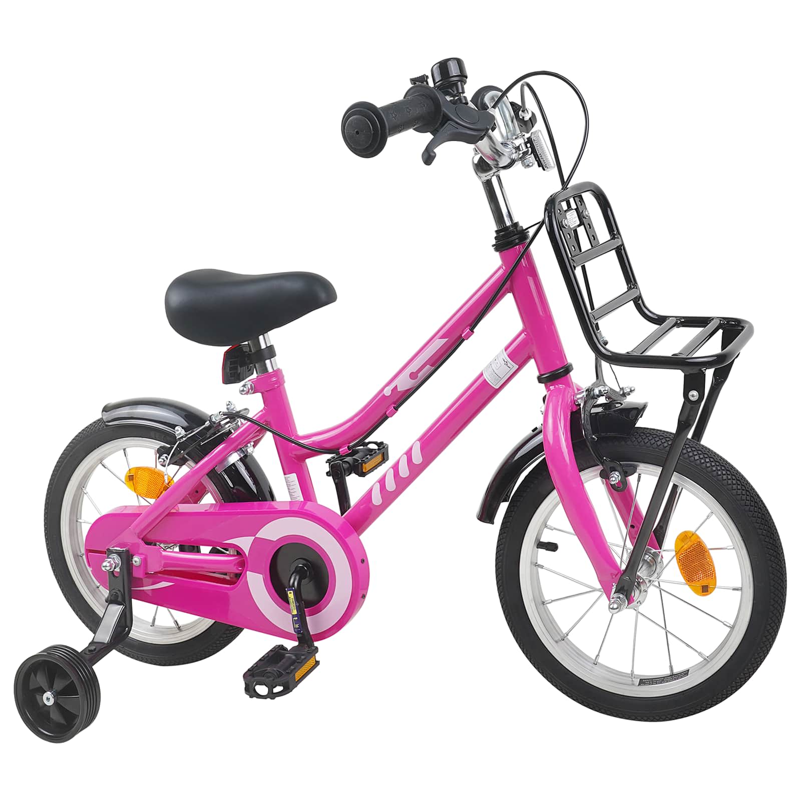 Laste Bike 12 Tolli 2-4 aastat vana Roosa ja Must