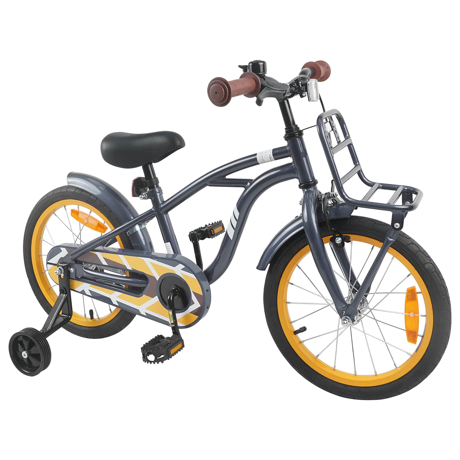 Laste Bike 16 Tolli 4-6 aastastele Tumehall