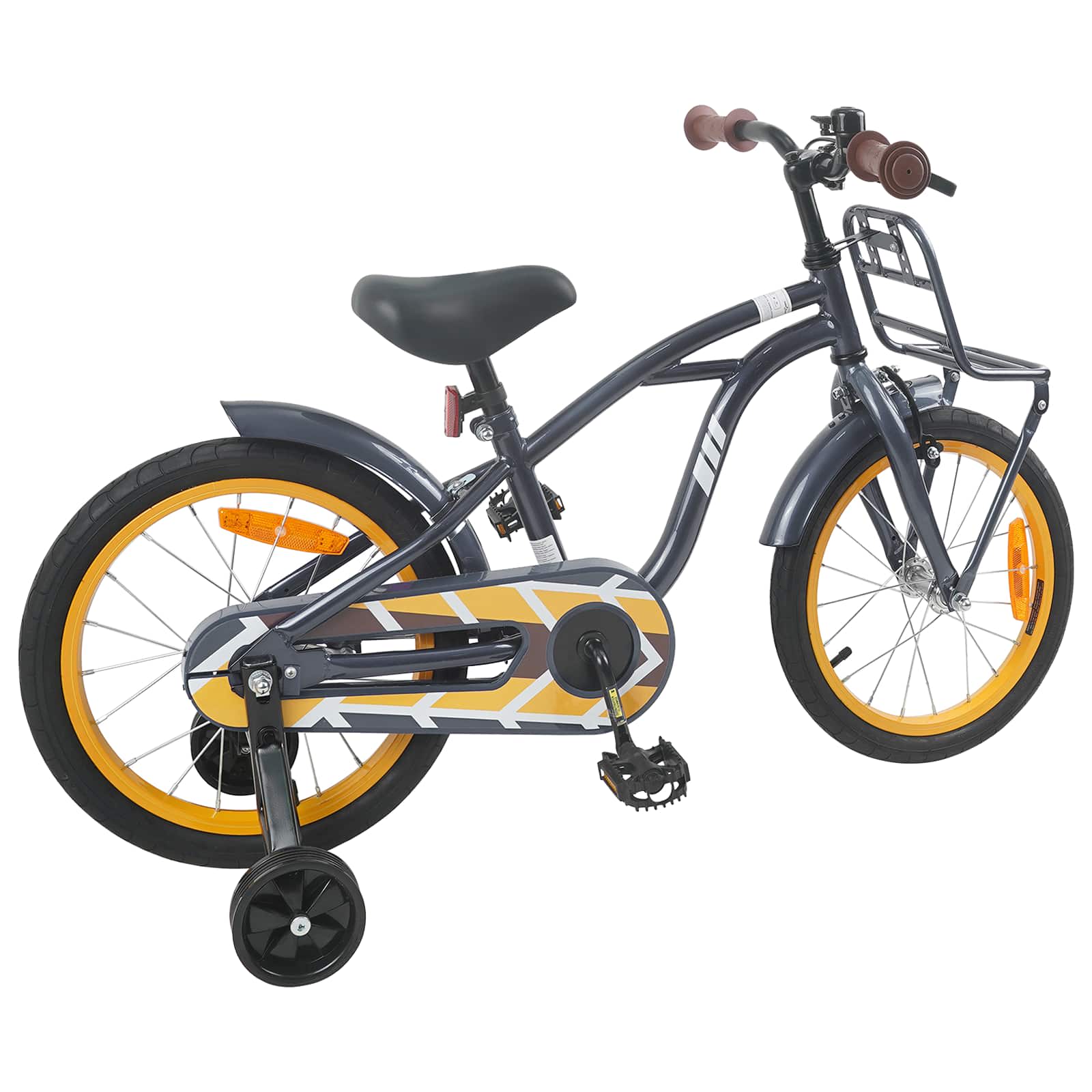 Laste Bike 16 Tolli 4-6 aastastele Tumehall