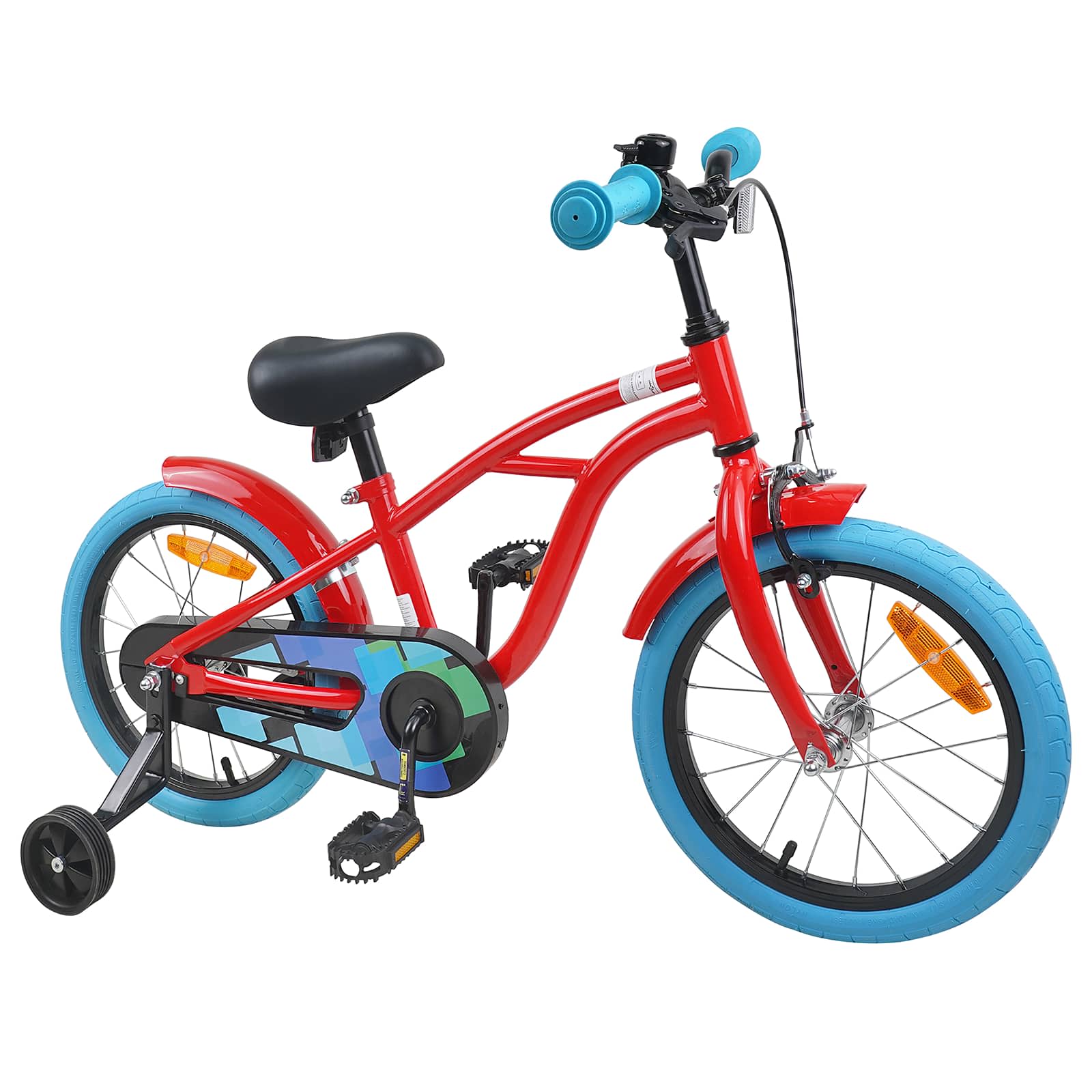 Laste Bike 16 Tolli 4–6 aastastele Punane