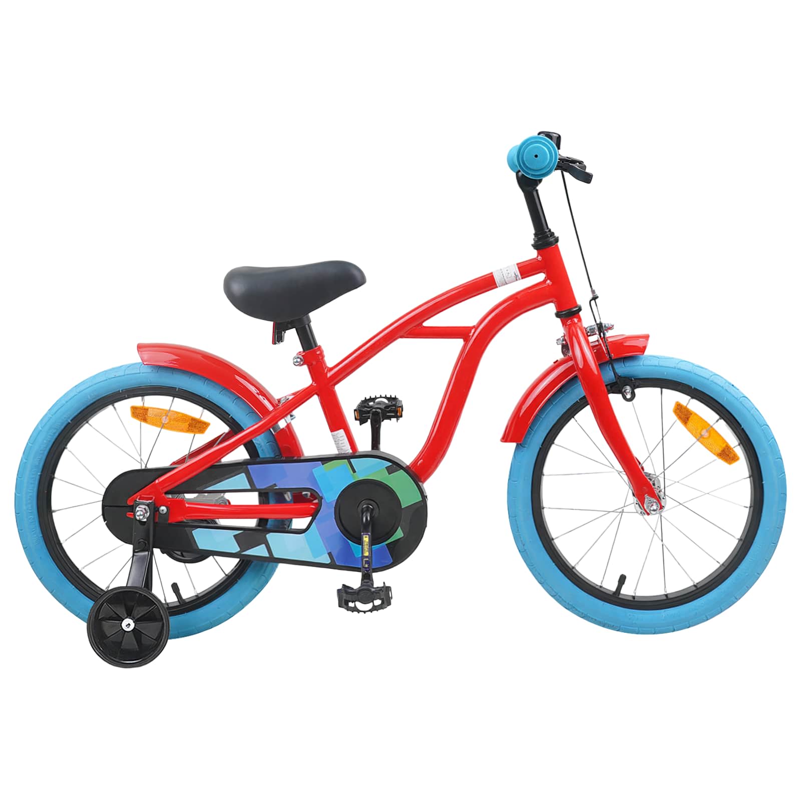Laste Bike 16 Tolli 4–6 aastastele Punane