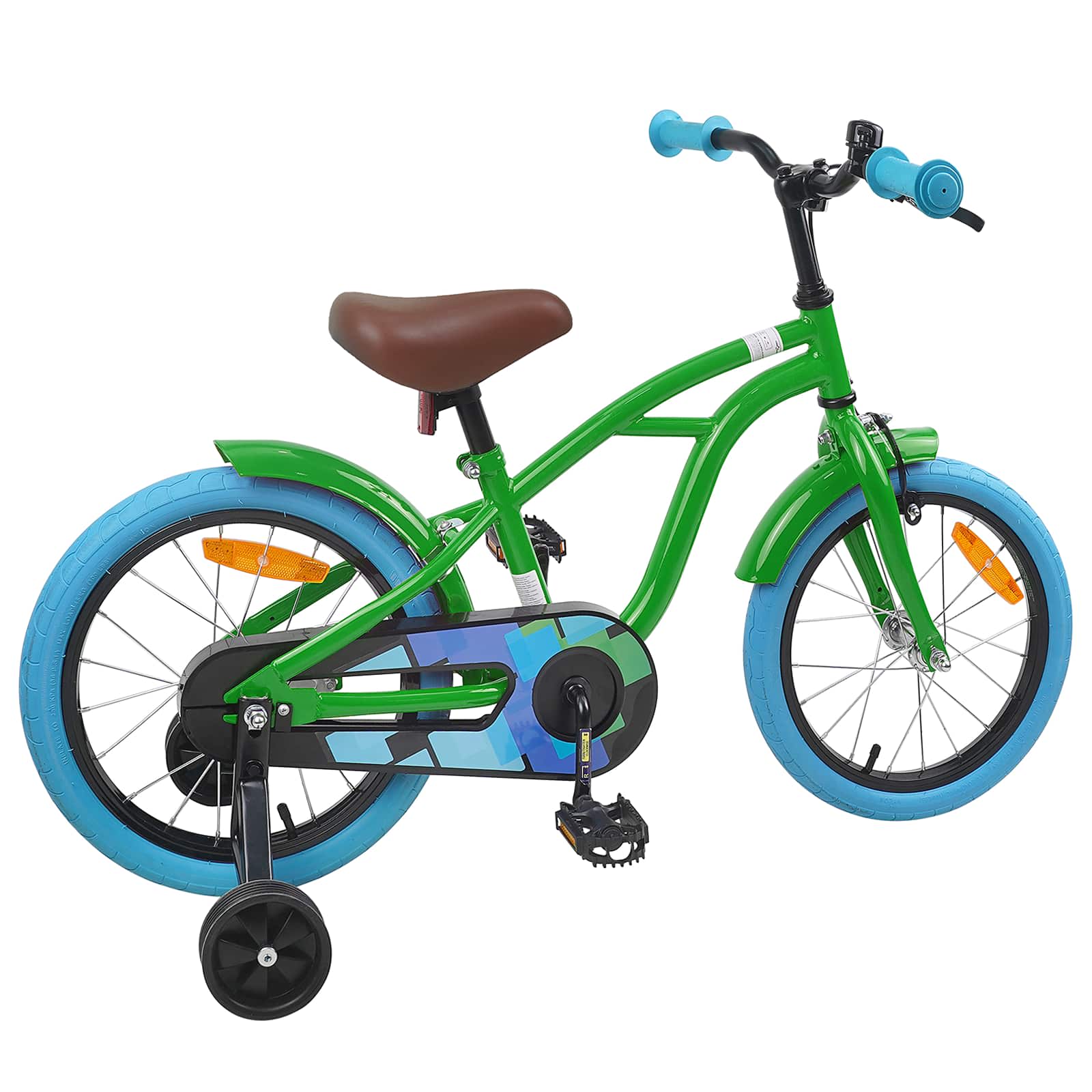 Laste Bike 16 Tolli 4–6 aastastele Roheline