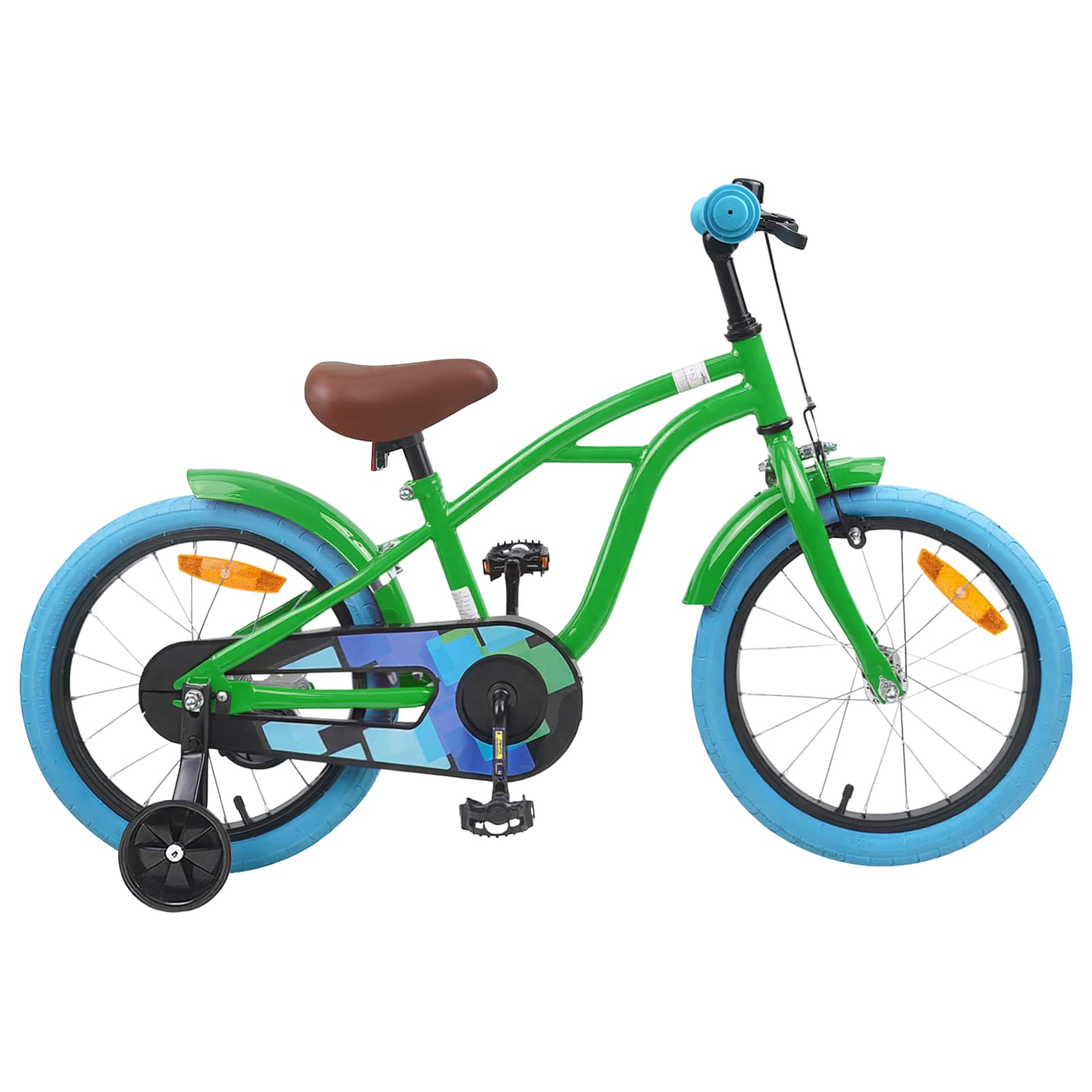 Laste Bike 16 Tolli 4–6 aastastele Roheline