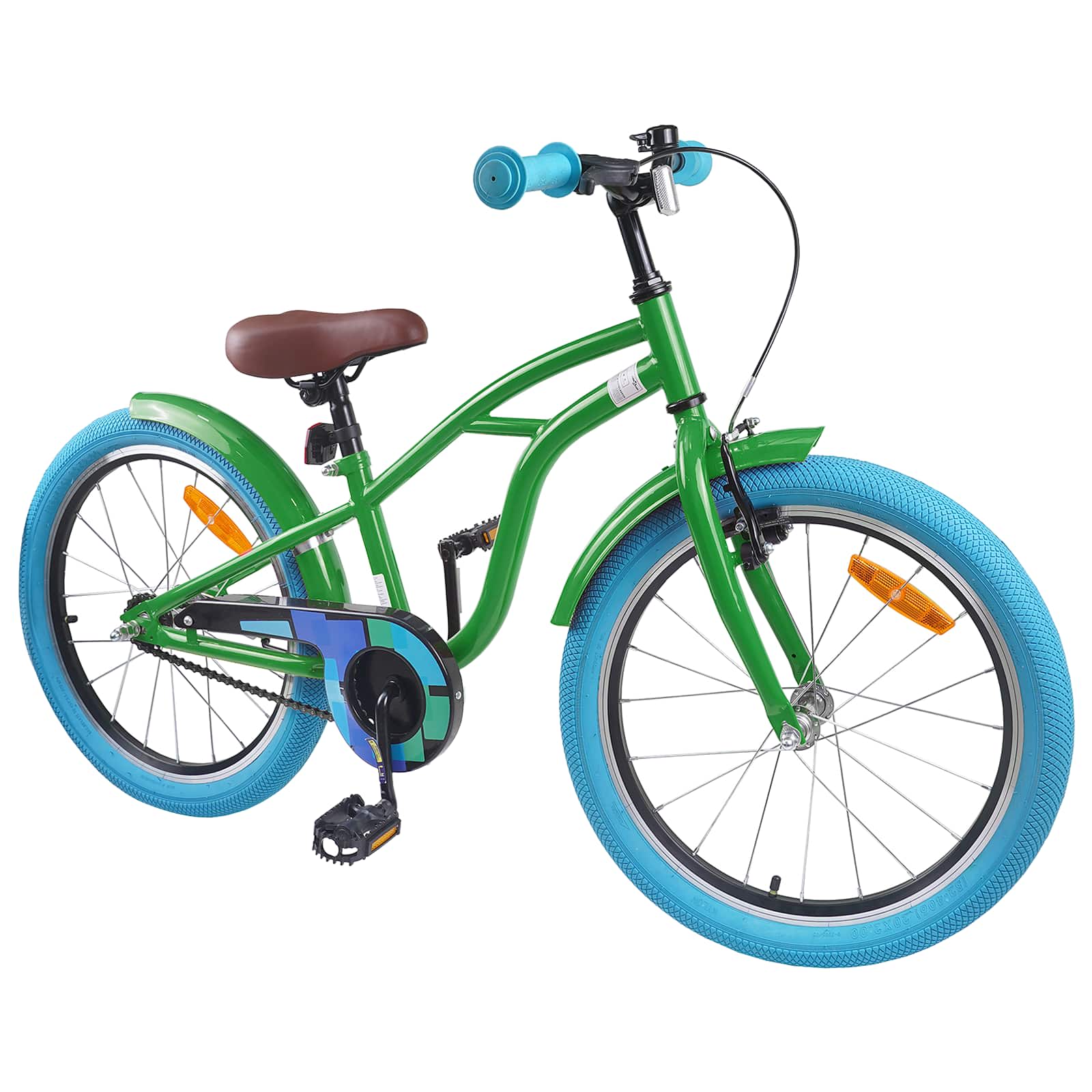 Laste Bike 20 Tolli vanuses 6-11 aastat Roheline