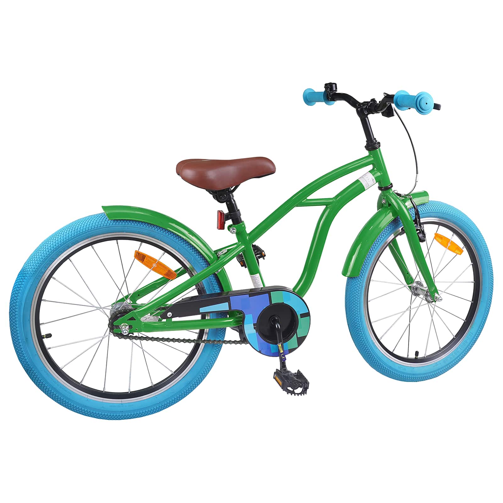 Laste Bike 20 Tolli vanuses 6-11 aastat Roheline